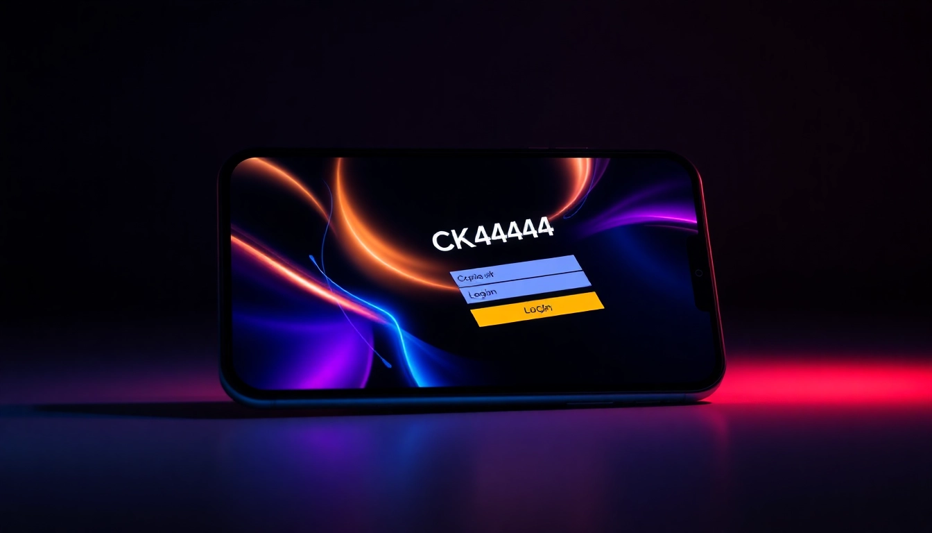 Use the ck4444 login app android to securely access casino games and betting features easily on your device.