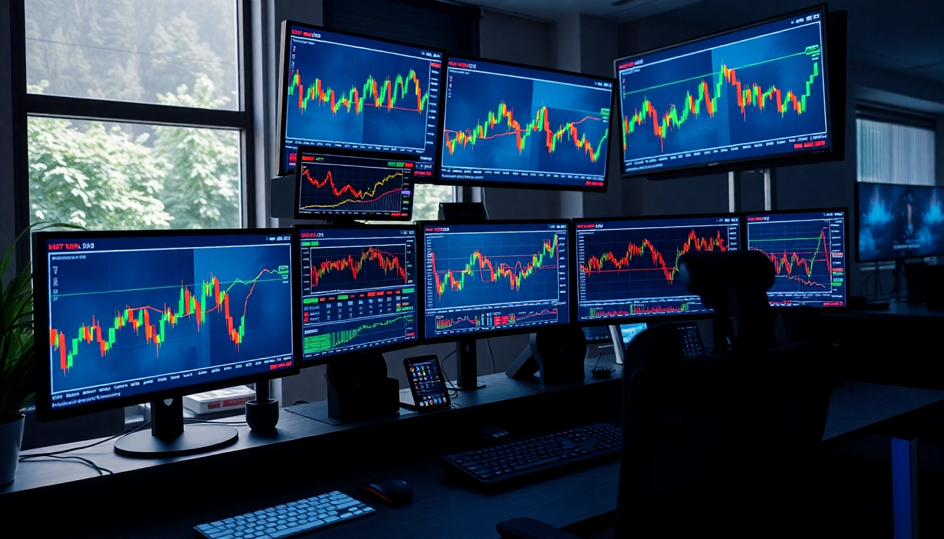 Trading view platform showcasing detailed charts and analysis tools for traders and investors